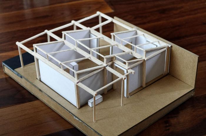 Pavillon: maquette